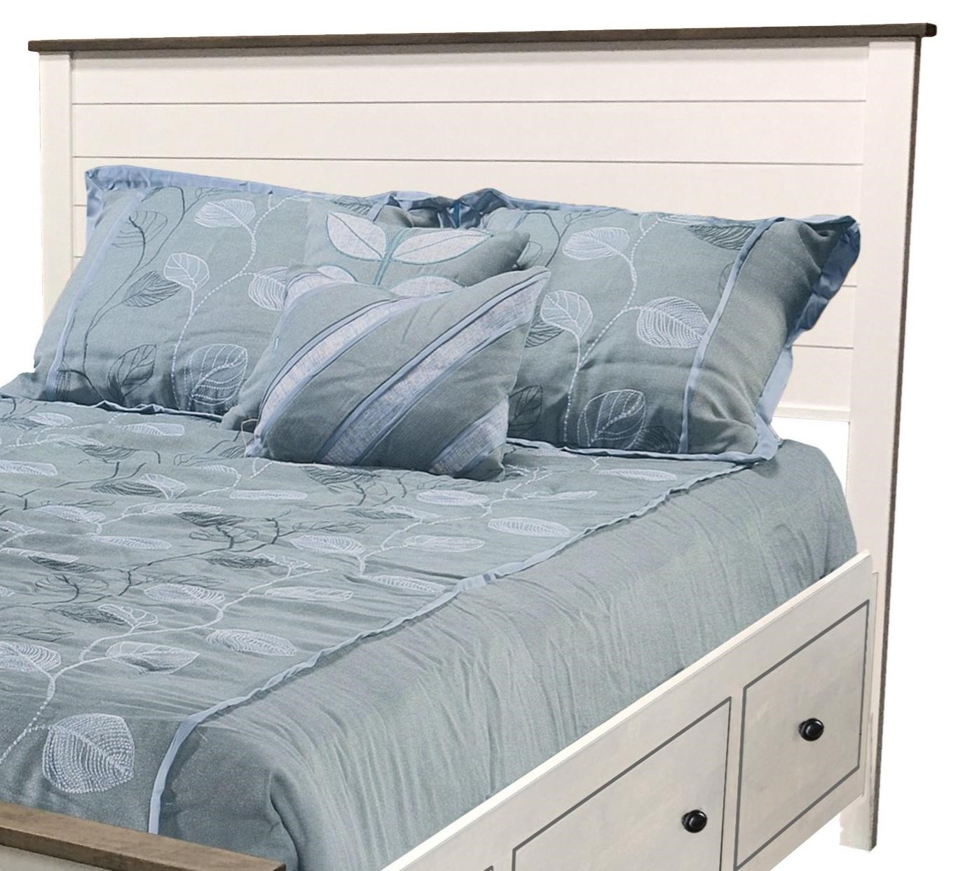 Shaker Twin Shiplap 2Tone Headboard Only Williams & Kay Bed